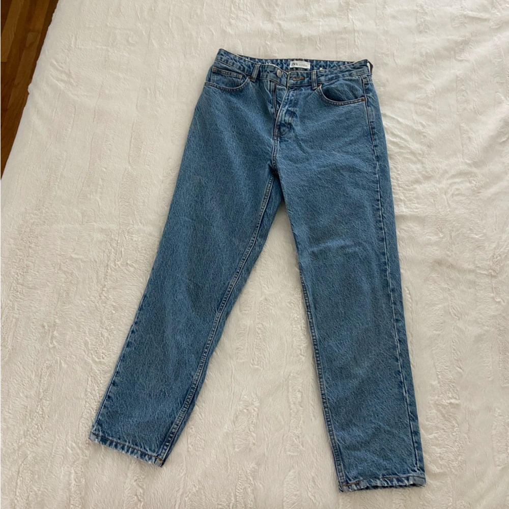 Zara Light Blue Denim Jeans